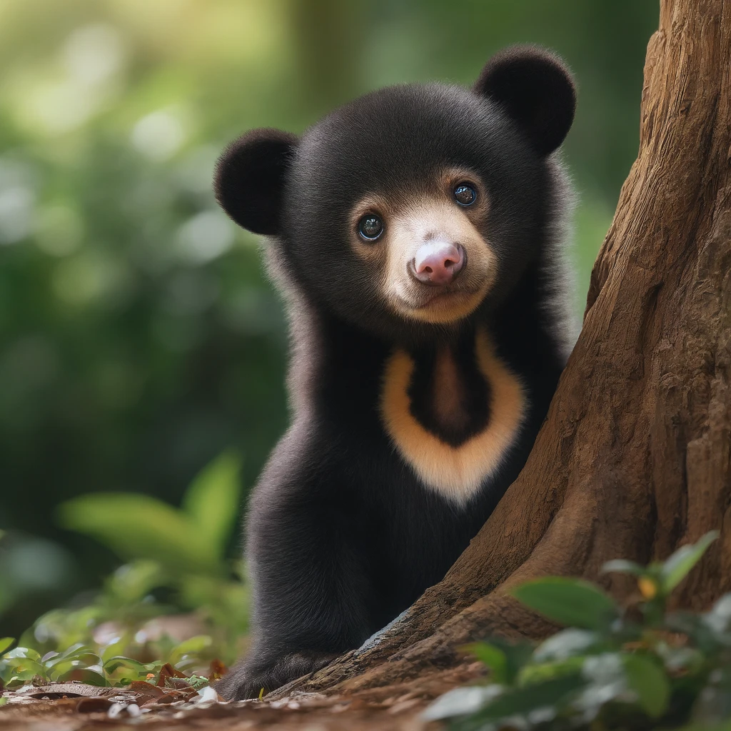 Beruang Madu: Hewan Pemalu yang Menggemaskan