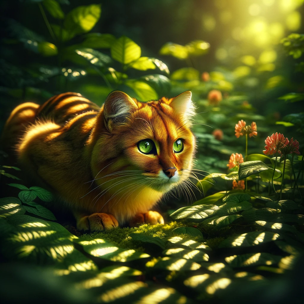 Kucing Emas: Si Kucing yang Bikin Meleleh