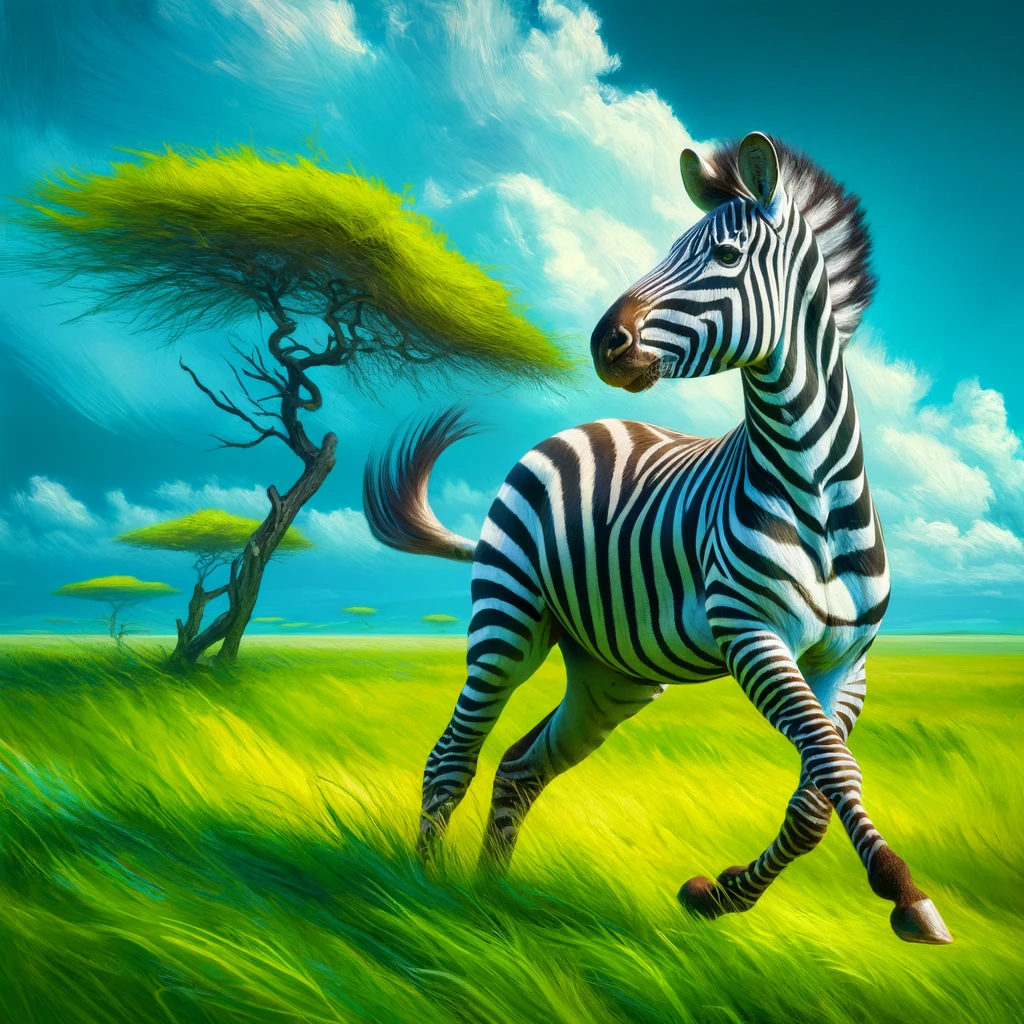 Zebra: Sang Penari Garis Hitam dan Putih di Padang Rumput