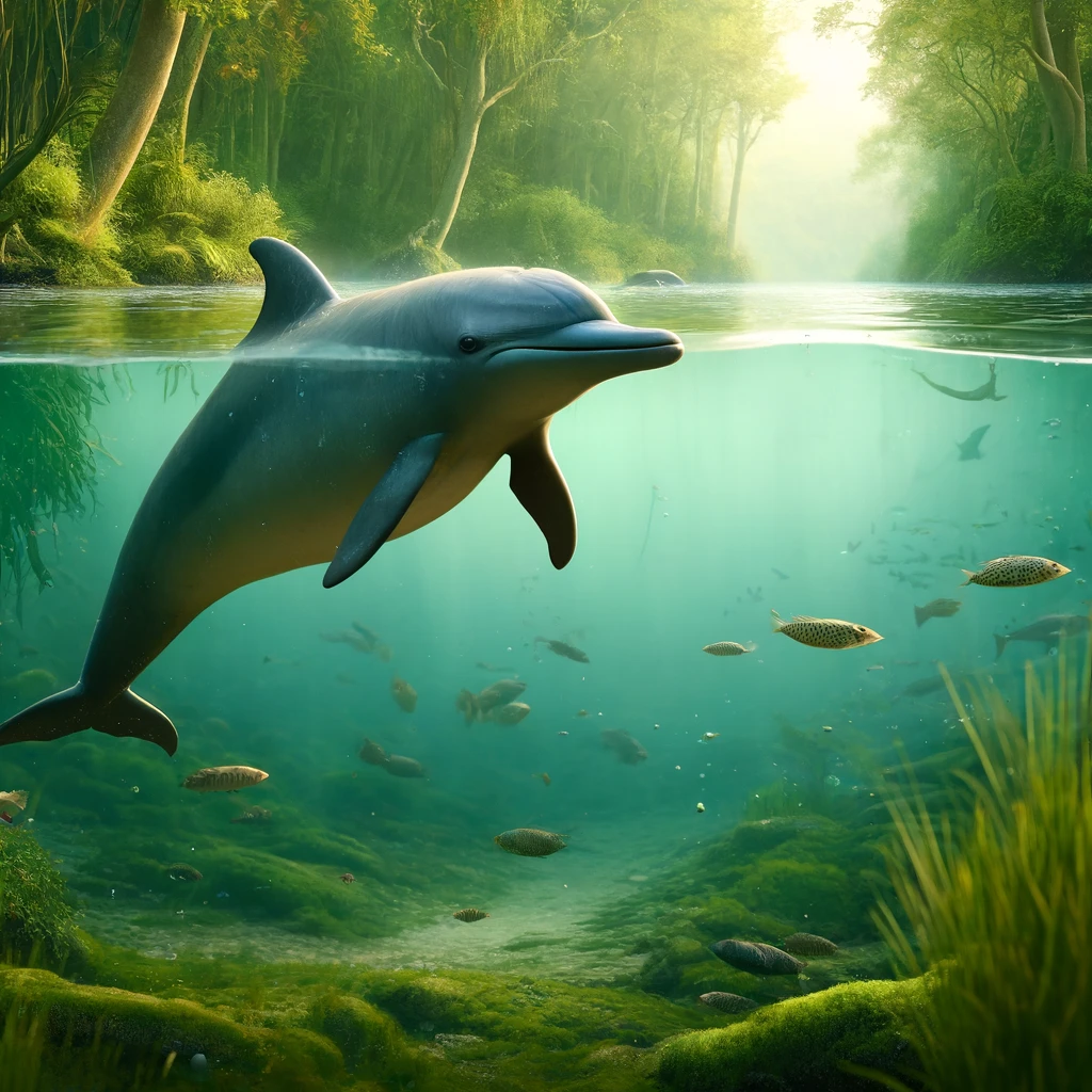 Lumba-lumba Sungai: Pesona dari Air Tawar!