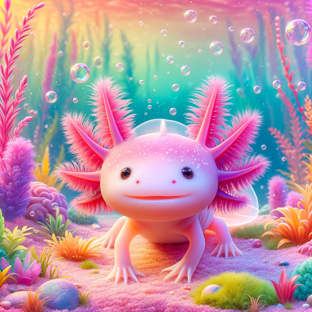 Axolotl: Makhluk Aneh yang Menggemaskan!