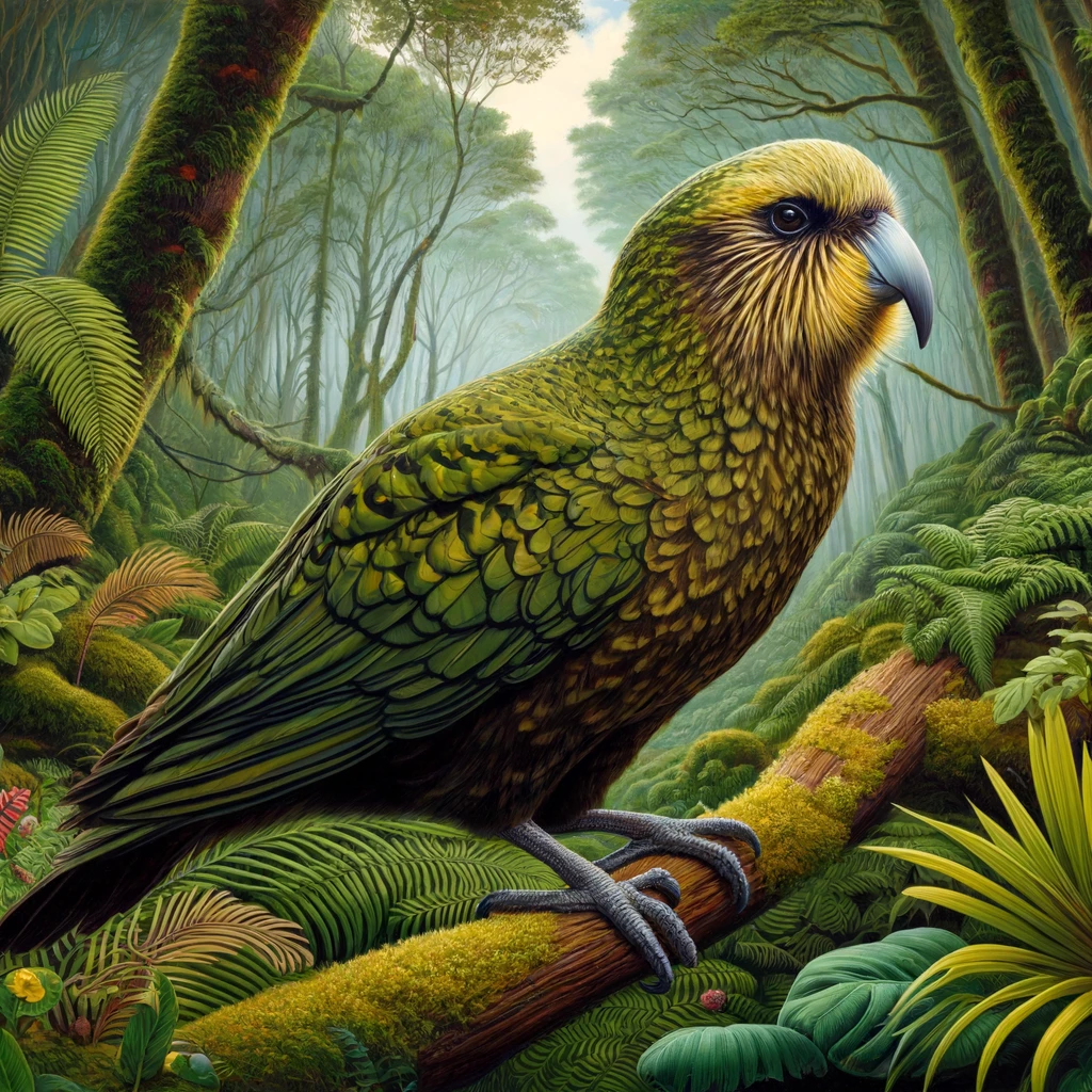 Kakapo: Burung Unik dari Aotearoa yang Makin Langka