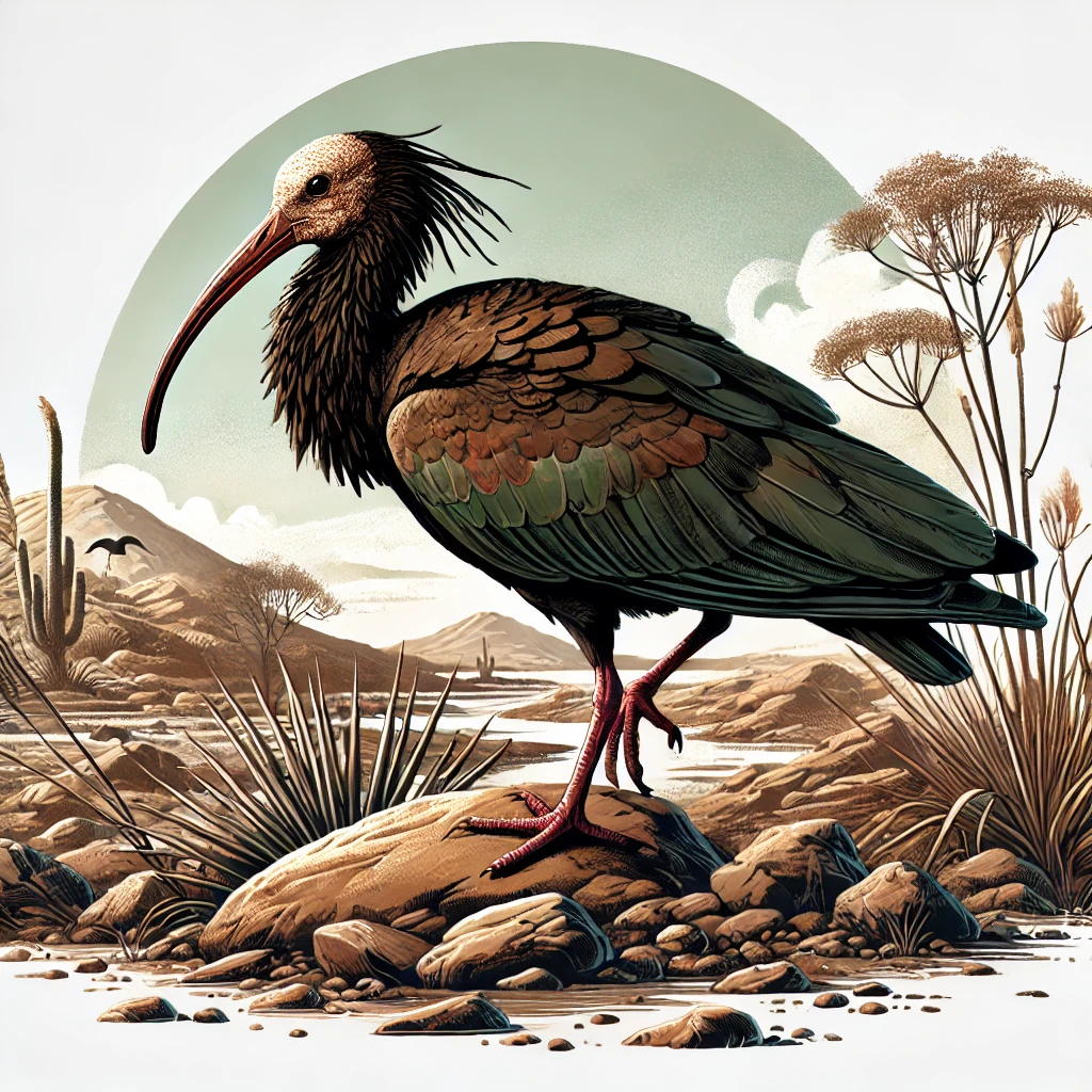 Ibis Botak Utara: Burung Unik dengan Pesona yang Langka