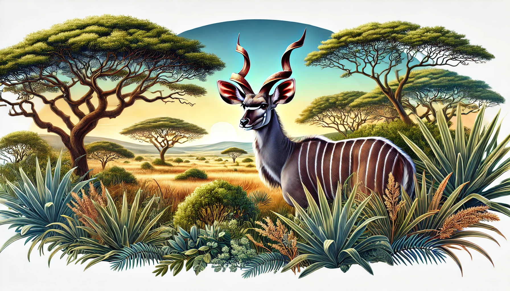 Mengenal Kudu Kecil: Si Elegan dari Savana Afrika