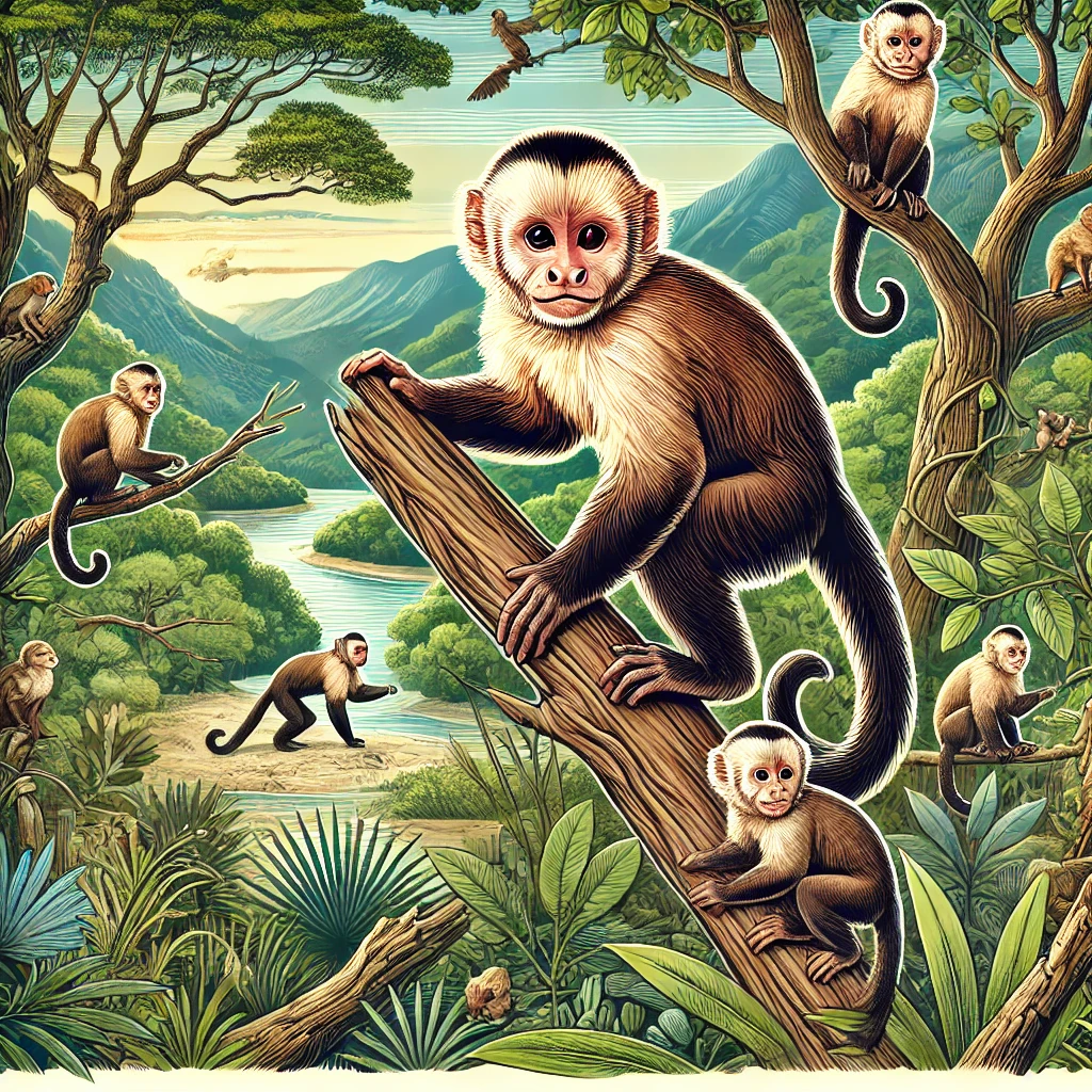 Monyet Capuchin: Si Cerdas dan Lincah dari Hutan Tropis