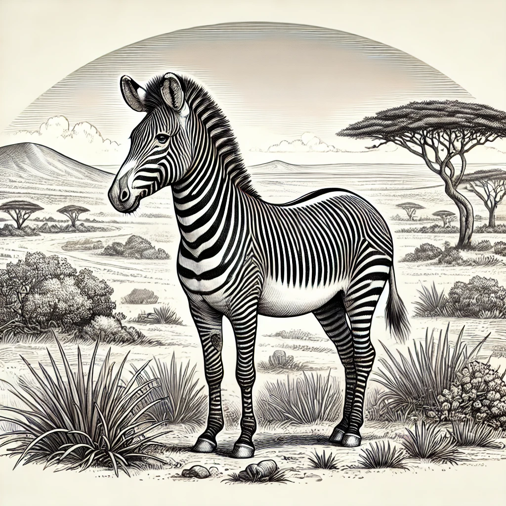 Zebra Grevy: Si Zebra Unik dengan Garis-Garis Menawan