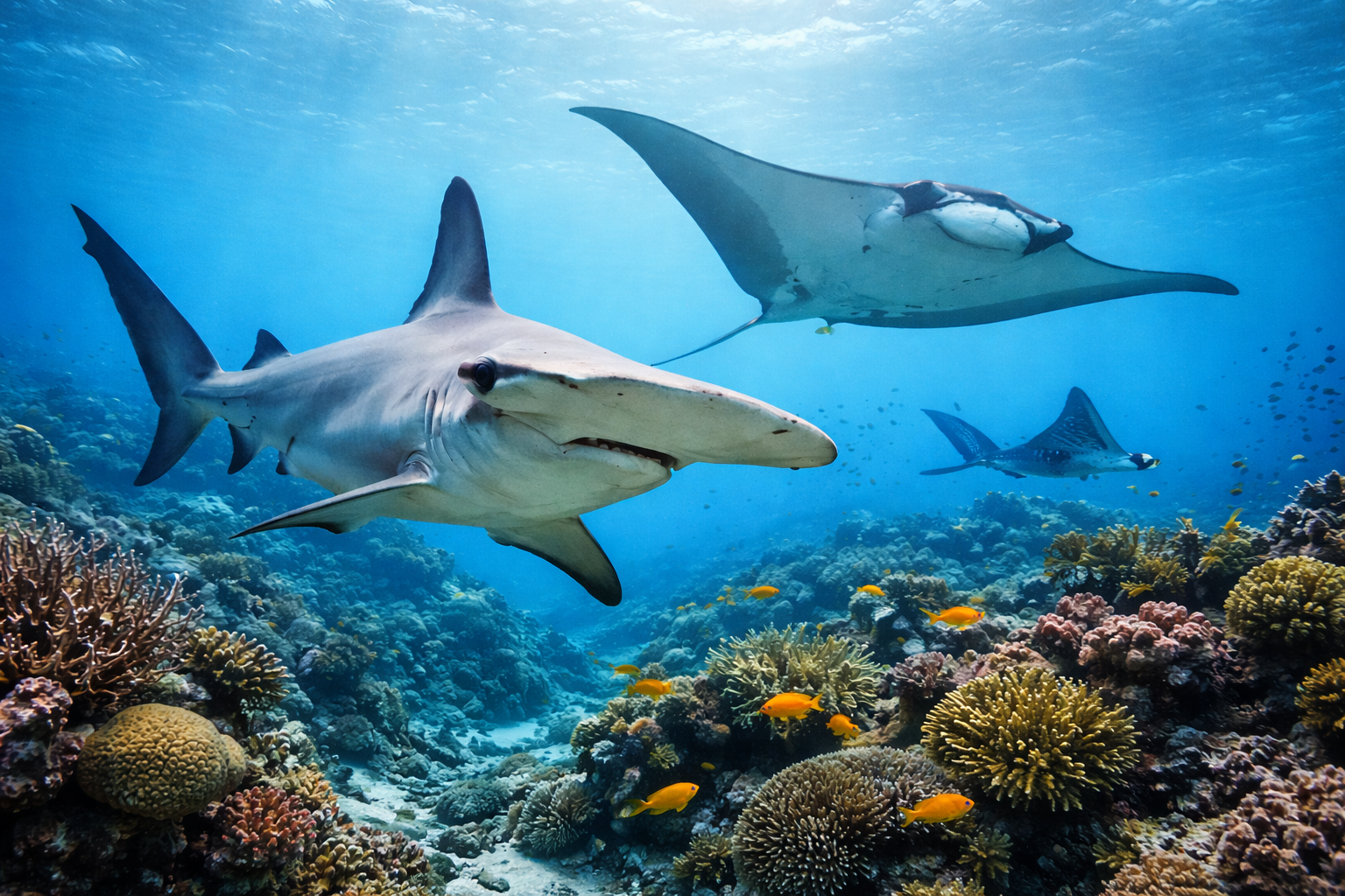 Proteksi Internasional Baru bagi Spesies Hiu dan Pari