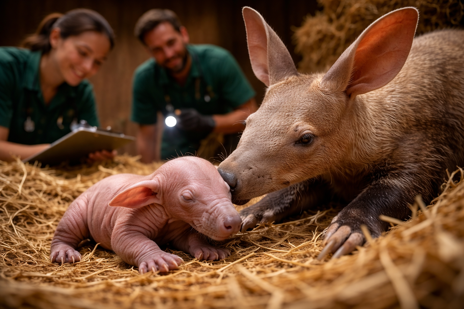 Bayi Aardvark Lahir: Titik Baru dalam Konservasi Satwa Langka