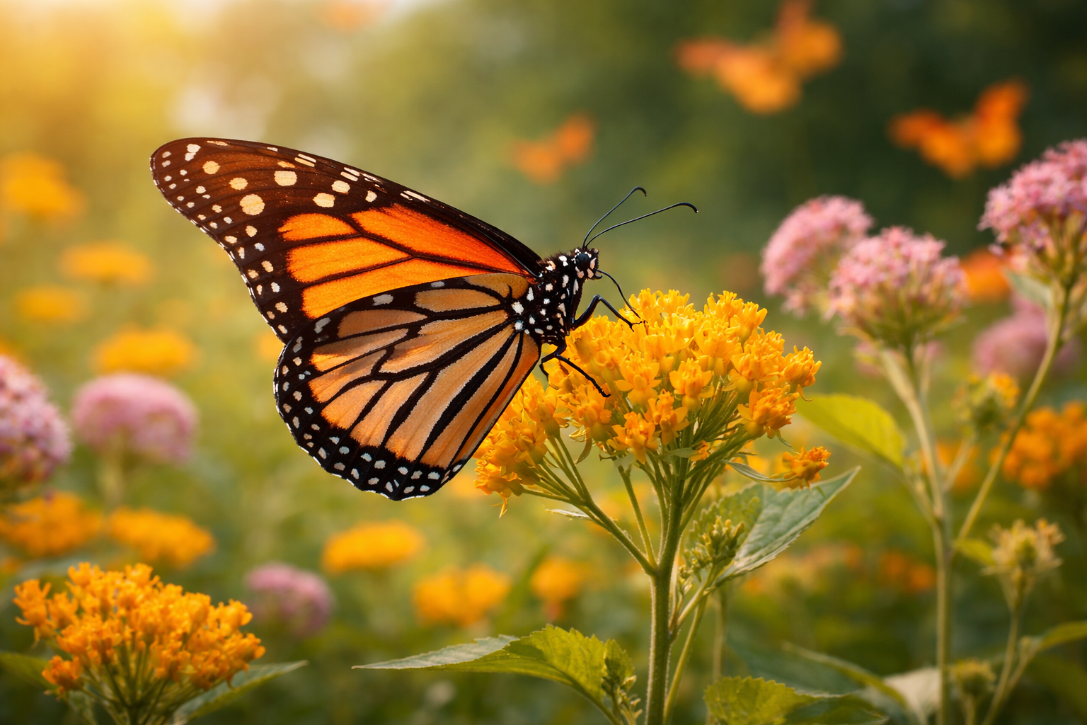 Populasi Kupu-Kupu Monarch di California Menurun Drastis