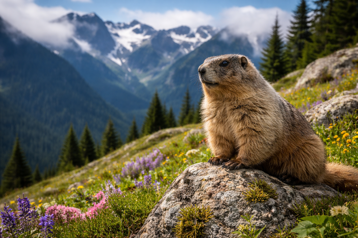 Olympic marmot: Dari Ikon Alam Hingga Ambang Perlindungan
