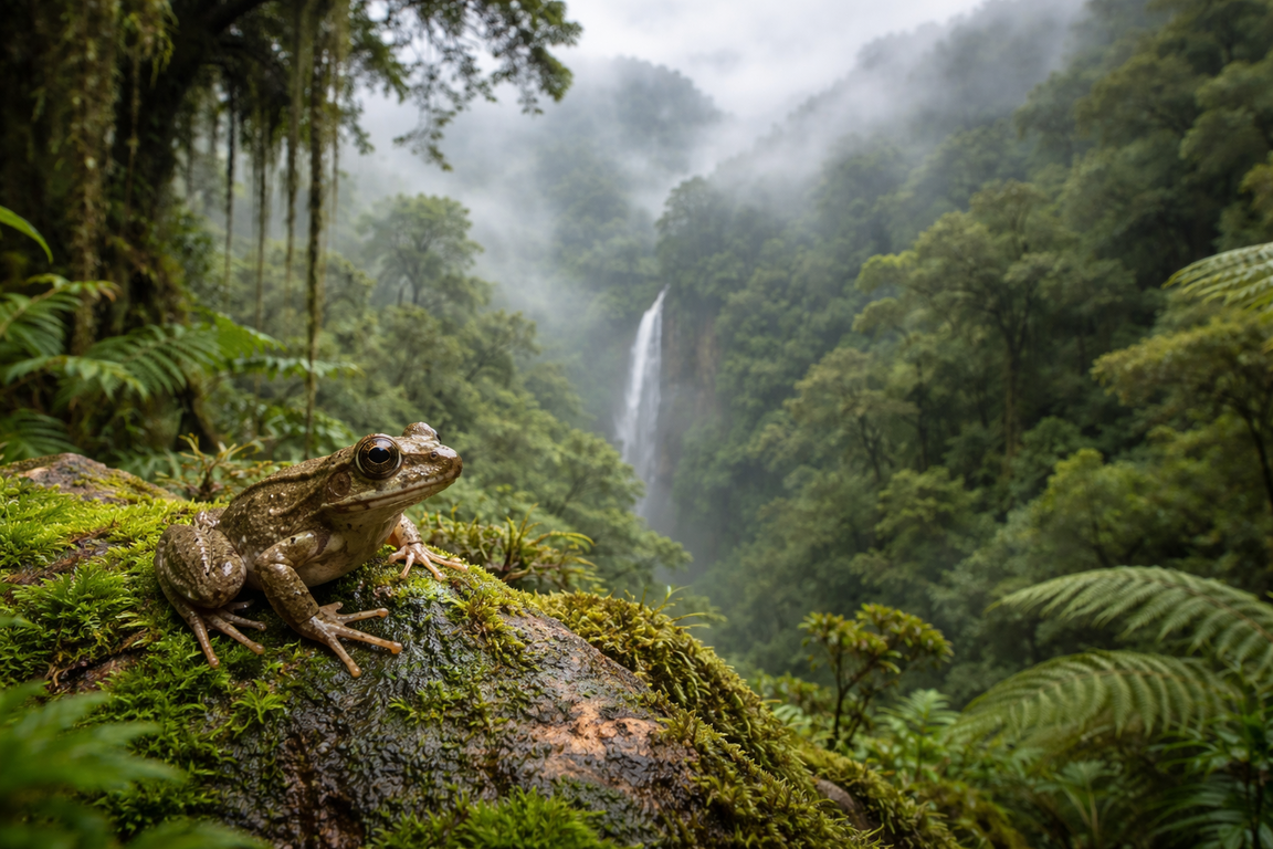 Spesies Kodok Baru Ditemukan di Hutan Awan Peru