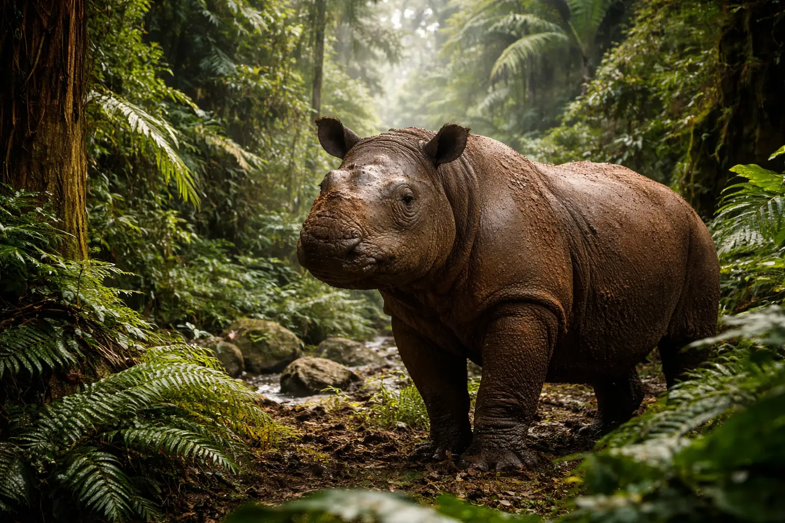 Tinggal Dua di Alam Liar: Krisis Terakhir Bornean Rhinoceros